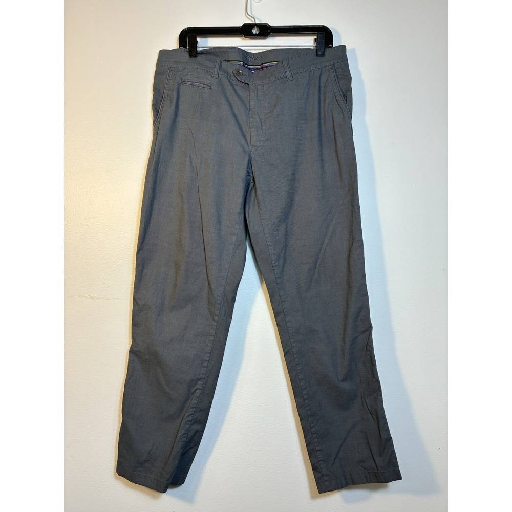 Brax‎ Everest Pants Men's Size 36x34 Gray Regular Fit Preppy Office